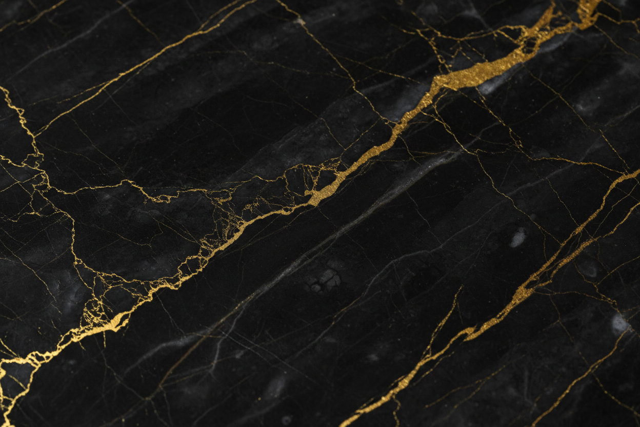make me a black and gold marble theme 